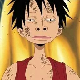 funny luffy face pfps